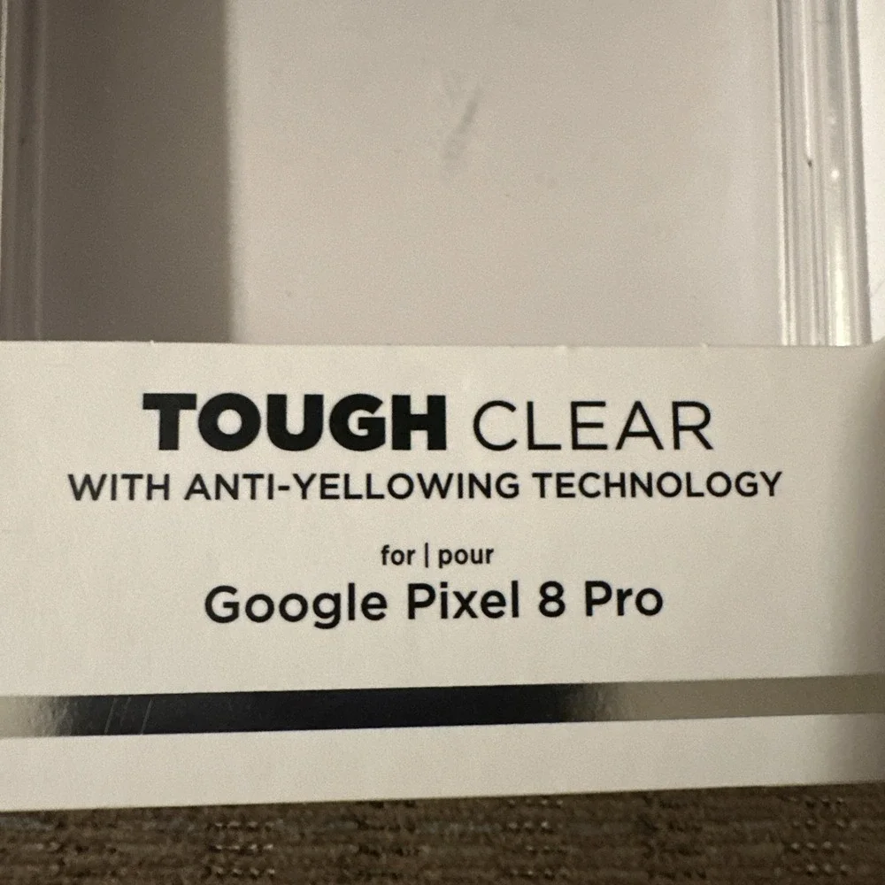 Case-Mate *Clear* Pixel 8 Pro Case Tough -12ft Drop Shockproof Protection ES1703
